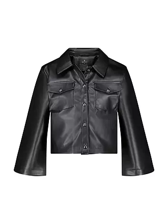 MONARI | Jacke in Lederoptik | 